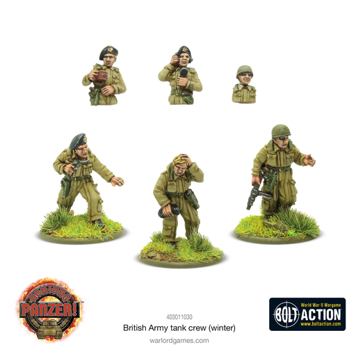 [WLG 403011030] Bolt Action : British Tank Crew (Winter)