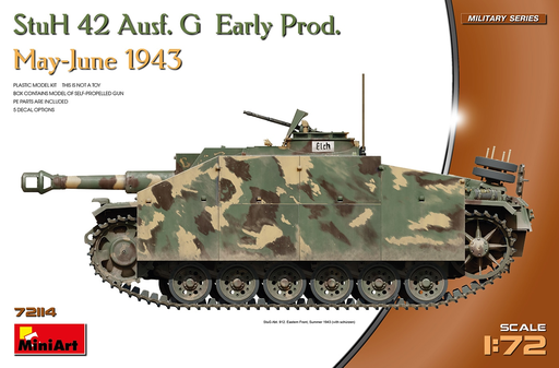[MNT 72114] MiniArt : StuH 42 Ausf. G Early Prod. │ May-June 1943