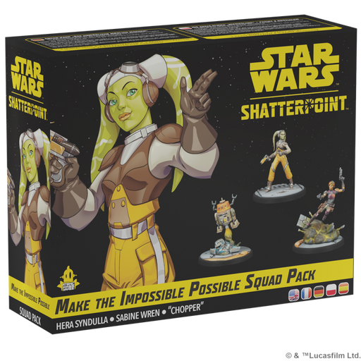 [AMG SWP44] Star Wars Shatterpoint : "Make the Impossible Possible" Squad Pack [ML] • Précommande