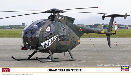 [HAS 07531] Hasegawa : OH-6D "Shark teeth" │ Limited Edition