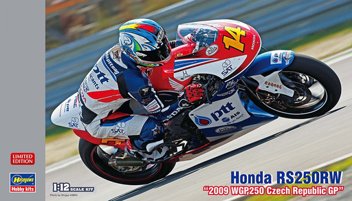 [HAS 21757] Hasegawa : Honda RS250RW │ "2009 WGP250 Czech Republic GP"