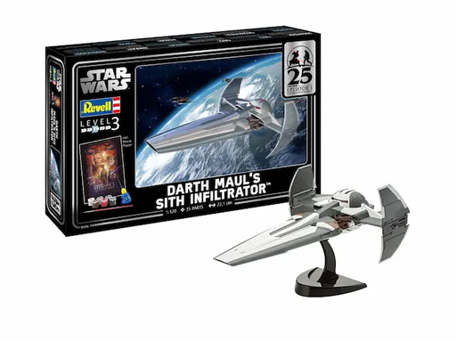 [REV 05638] Revell : L’infiltrateur Sith de Dark Maul │ Coffret cadeau «25ans EP1» 