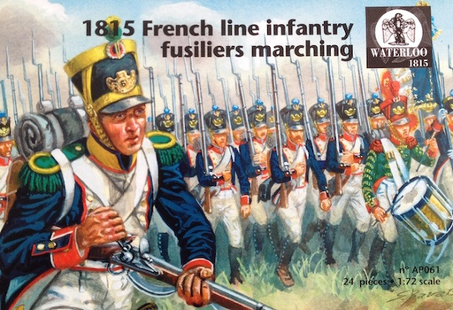 [WAT AP061] Waterloo : French Line Infantry │ Fusiliers Marching 1815