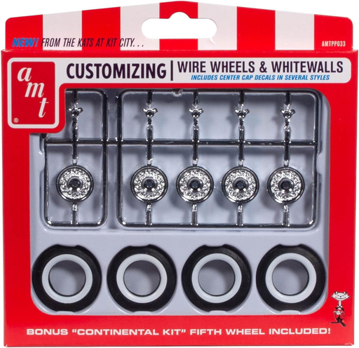 [AMT AMTpp033/24] AMT : Packs de pièces - KH Wire Wheels & Tires Parts Pack