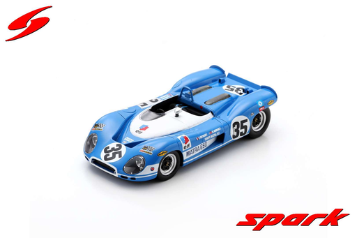 [SPK US307] Sparkmodel : Matra MS650 No.35 12H Sebring 1970
D. Gurney - F. Cevert