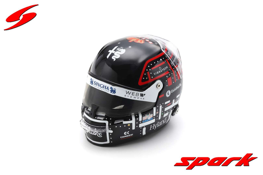 [SPK 5HF107] Sparkmodel : Casque Valterri Botas GP Monaco 2023 Team STake