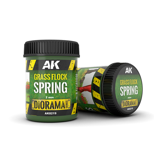 [AKI AK8219] Ak : Summer Grass Flock Spring 2mm │ Diorama Series 