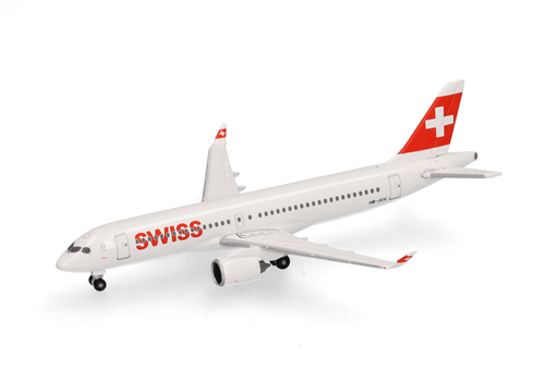 [HER 532877-001] Herpa : Swiss International Air Lines Airbus A220-300 │ HB-JCU “Davos”