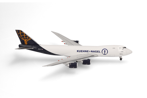 [HER 537506] Herpa : Boeing 747-8F │ Kuehne+Nagel N862GT “Inspire”