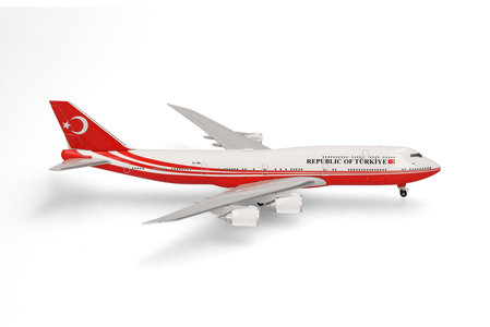 [HER 537520] Herpa : Boeing 747-8 BBJ │Gouvernement Turque