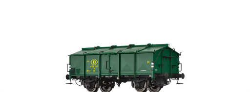 [BRA 50570] Brawa : Wagon K Vert SNCB-NMBS