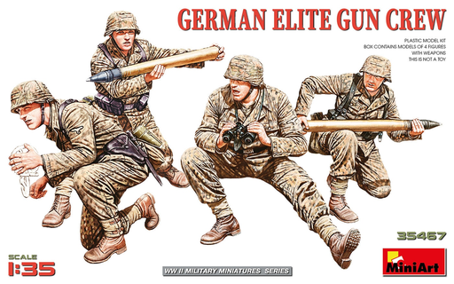 [MNT 35467] MiniArt : German Elite Gun Crew