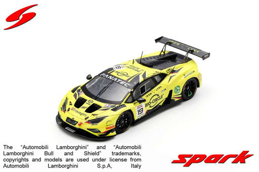 Spark model : Lamborghini Huracán GT3 EVO 2 No.19 Iron Lynx 24H Spa 2023
L. Pulcini - M. Beretta - R. Ineichen (copie)