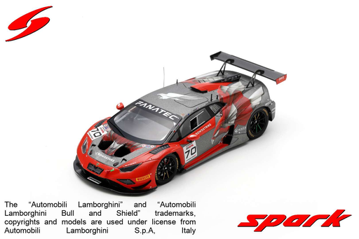 [SPK SB738] Spark model : Lamborghini Huracán GT3 EVO 2 No.70 Crowdstrike Racing by Leipert Motorsport 24H Spa 2023
G. Watzinger - K. Li - J-F. Brunot - B. Leitch