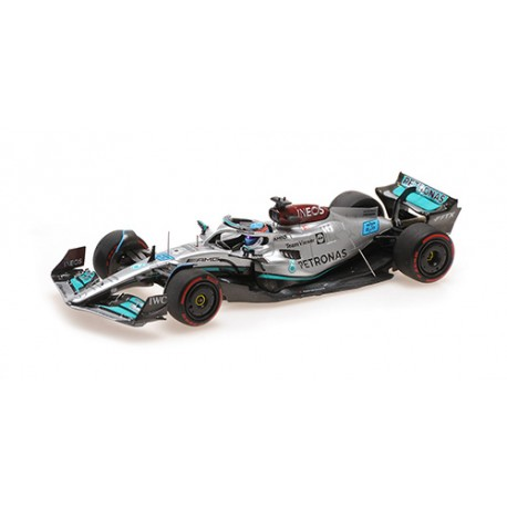 Minichamps : Mercedes W13 E Performance n°63 G Russell Pole GP Hongrie 2022
