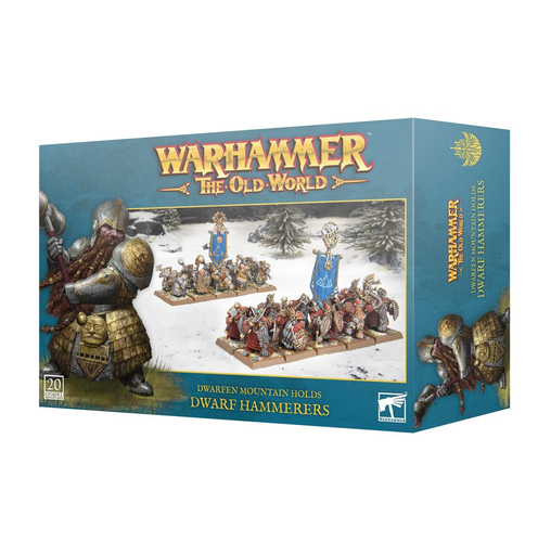 [GAW 10-10] Dwarfen Mountain Holds : Dwarf Hammerers │ Warhammer The Old World