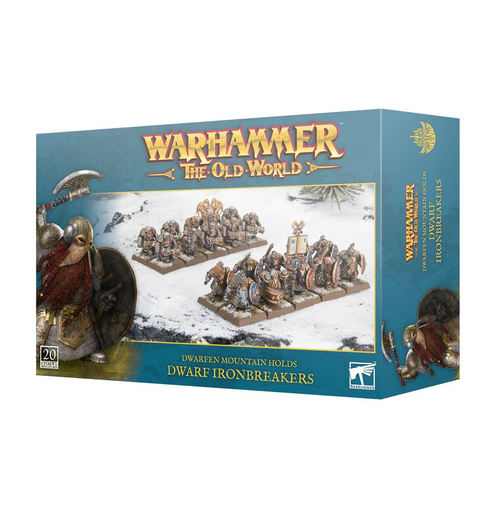 [GAW 10-09] Dwarfen Mountain Holds : Dwarf Ironbreakers │ Warhammer The Old World