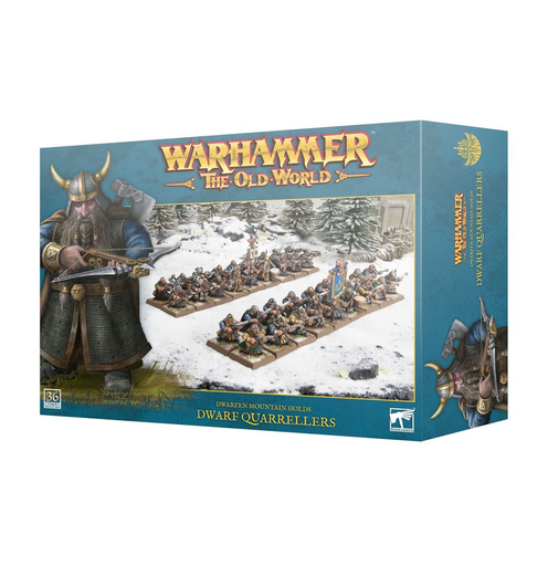[GAW 10-08] Dwarfen Mountain Holds : Dwarf Quarrellers │ Warhammer The Old World