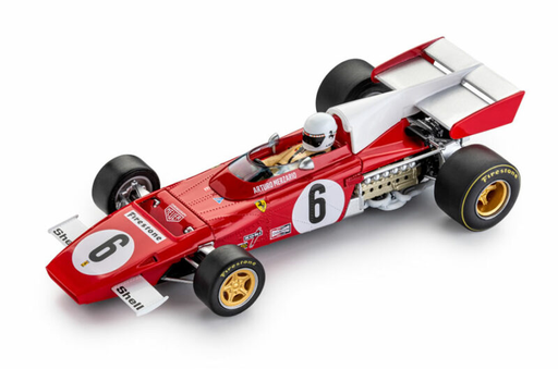 [PLI CAR05D] Policar : Ferrari 312 B2 n°6 GP Brands Hatch 1972 Arturo Merzario