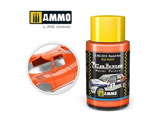 [MIG 0310] Cobra Motor Paints : REPSOL RED 30 ML