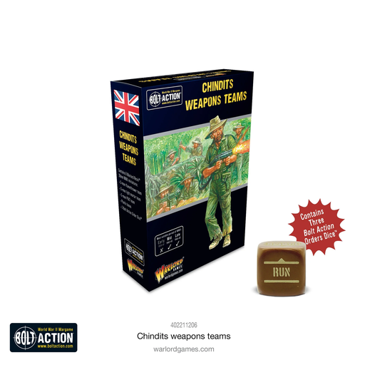 [WLG 402211206] Bolt Action : Chindits Weapons Teams │ Mid - Late