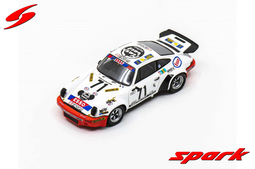 [SPK S9824] Spark : Porsche 911 RS 3.0 │ No.71 24H Le Mans 1976 - M. Ouvière - "Ségolen" - "Ladagi