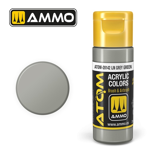 [MIG 20142] Atom : IJA GREY GREEN (20ml) │ Atom Acrylique Paint