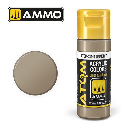 [MIG 20144] Ammo Mig : ZIMMERIT (20ml) │ Atom Acrylique Paint