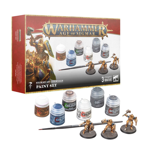 [GAW 60-10] Stormcast Eternals : Set de Peintures │ Warhammer Age of Sigmar