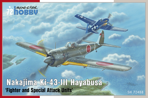 [SPE SH72488] Special Hobby : Nakajima Ki-43-III Hayabusa
Fighter and Special Attack Units