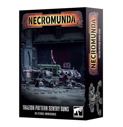 [GAW 301-35]  NECROMUNDA: TRAZIOR PATTERN SENTRY GUNS