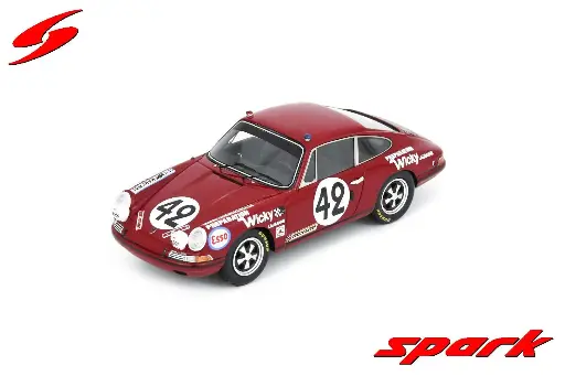 [SPK S9751 ] Spark :  PORSCHE 911T N°42 24H Le Mans 1969 A. Wicky - E. Berney