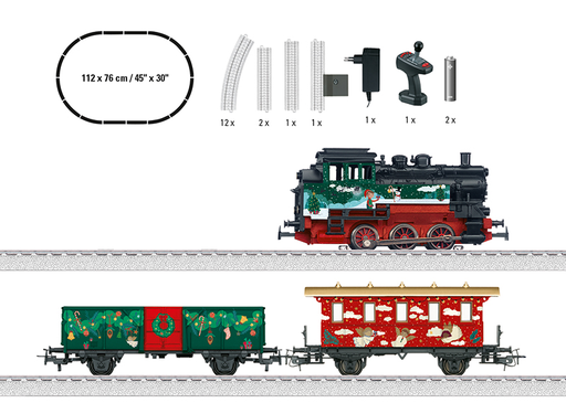 [MKN 29124] Marklin : Train de Noel "112x76cm" Ho