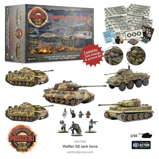 [WLG 482010006] Achtung Panzer ! : Waffen-SS Tank Froce │ Bolt Action