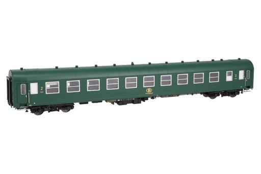 [LSM 42073] LSModels : Voiture I5 Bc10 Y25 Verte SNCB NMBS