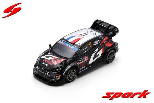 [SPK S6852] Spark : TOYOTA GR Yaris Rally1 HYBRID │ No.17 TOYOTA GAZOO Racing WRT 2nd Rally Monte Carlo 2024 - S. Ogier - V. Landais