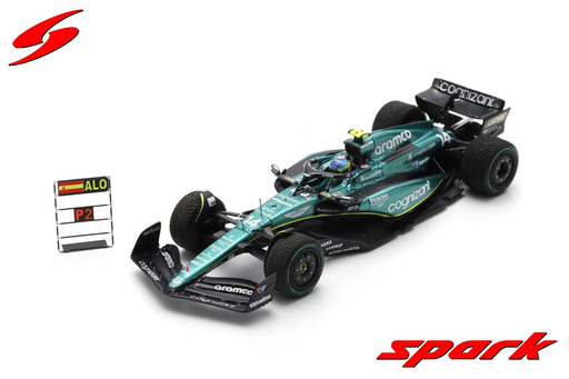 [SPK S8924] Spark : Aston Martin Cognizant AMR23 │ No.14 Aston Martin Aramco Cognizant F1 Team 2nd Dutch GP 2023 - Fernando Alonso With pit board