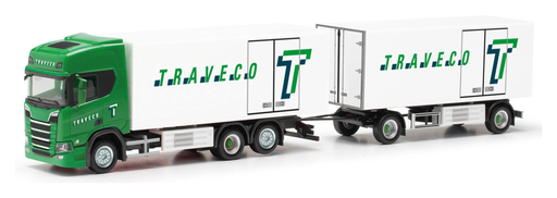 [HER 317788] Herpa : Remorque frigo Scania CR20 HD "Traveco"