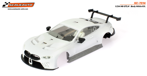 [SCT SC-7514] Scaleauto : Carrosserie BMW M8 White Kit (copie)