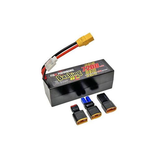 [PPF PP3-4S7200-M] Pink Performance : Accu Bashing Lipo 14.8V (4S) 7200mah 50C (Multi Plug)