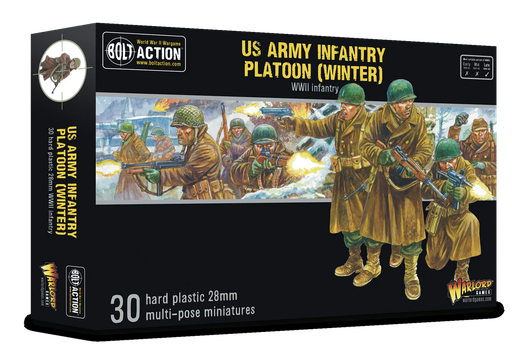 [WLG 402013051] Bolt Action : US Army Infantry Platoon (Winter) │ Late