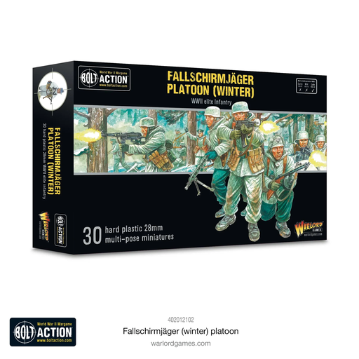 [WLG 402012102] Bolt Action : Fallschirmjäger Platoon (Winter) │ Late