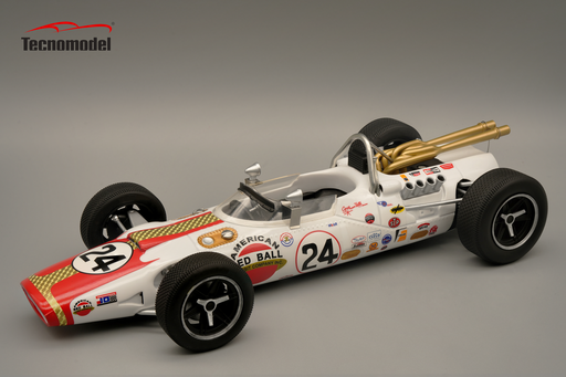 [TEC TM18-178A] Tecnomodel : Lola T90 n°24 Winner Indy 500 Graham Hill 1966