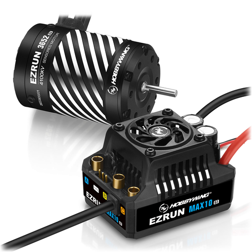 [HBW 38020347] Hobbywing : Combo Moteur 3652SD - 4100KV & Variateur EzRun MAX10 G2 - 80Amp