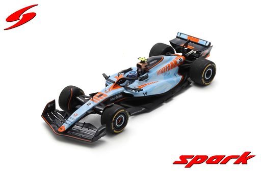 [SPK 18S969] Williams F1 FW45 │ No.2 Williams Racing Singapore GP 2023 Logan Sargeant