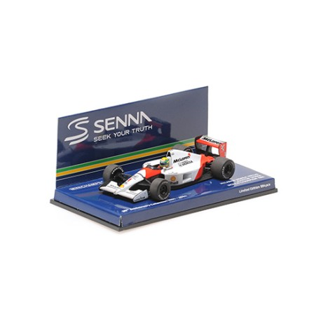 [MNC 540913301] Minichamps : McLaren Honda MP4/6 Dirty version Ayrton Senna F1 World Champion - 1991