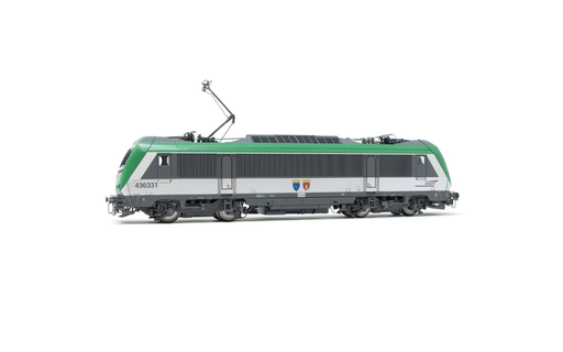 [JOU HJ2458] Jouef : Locomotive électrique BB436331 Bons-en-Chablais /CAstione Livrée Verte avec logo Casquette