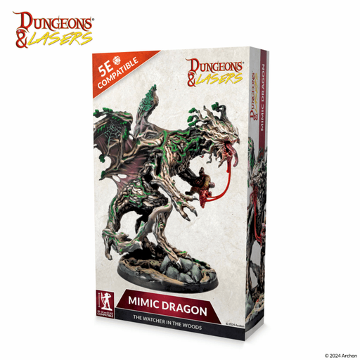 [ARS DNL0090] Dungeons & Lasers : Mimic Dragon │ Dungeons & Dragons 5E Compatible