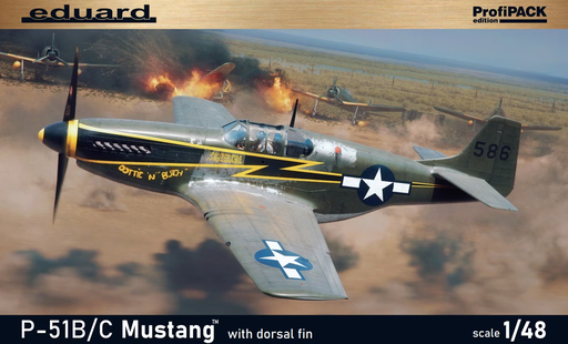 [82108] Eduard : P-51B/C Mustang With Dorsal Fin 