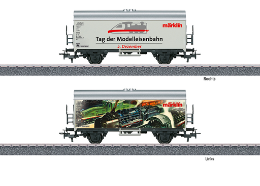 [MKN 44225] Marklin :  Set de Wagons "Journée internationale du train miniature le 2 décembre 2024 "